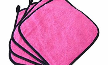 Read more about the article (4-Pack) Premium 10 in. x 10 in. Microfiber Facial Towels ~ Ultra Soft and Gentle Luxury Makeup Remover Wash Cloths with Silky Satin Border ~ TRC Skin Care (Pink)