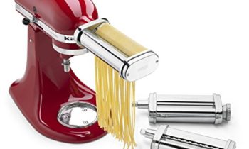 Read more about the article KitchenAid KSMPRA 3-Piece Pasta Roller & Cutter Attachment Set
