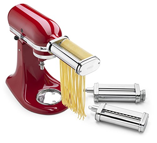 Read more about the article KitchenAid KSMPRA 3-Piece Pasta Roller & Cutter Attachment Set