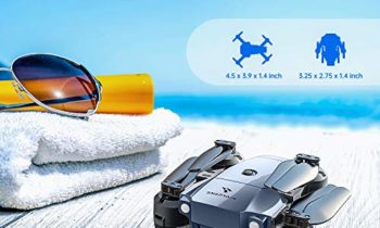 Read more about the article SNAPTAIN A10 Mini Foldable Drone with 720P HD Camera FPV WiFi RC Quadcopter w/Voice Control, Gesture Control, Trajectory Flight, Circle Fly, High-Speed Rotation, 3D Flips, G-Sensor, Headless Mode