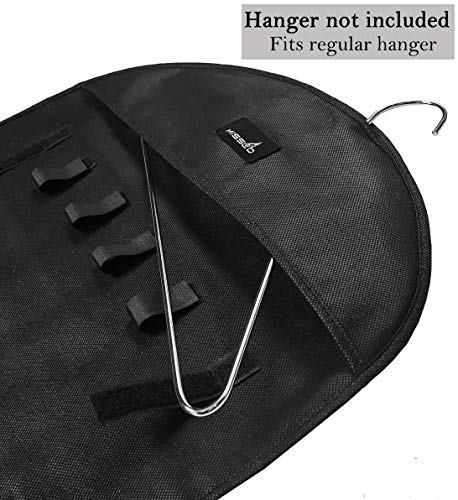 You are currently viewing Misslo Jewelry Hanging Non-Woven Organizer Holder 32 Pockets 18 Hook and Loops – Black