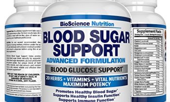 Read more about the article Blood Sugar Support Supplement – 20 HERBS & Multivitamin for Blood Sugar Control with Alpha Lipoic Acid & Cinnamon – 120 Pills – BioScience Nutrition