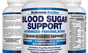 Read more about the article Blood Sugar Support Supplement – 20 HERBS & Multivitamin for Blood Sugar Control with Alpha Lipoic Acid & Cinnamon – 120 Pills – BioScience Nutrition