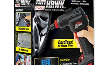 Read more about the article ONTEL Air Hawk Pro Automatic Cordless Tire Inflator Portable Air Compressor, Easy to Read Digital Pressure Gauge, Built in LED Light