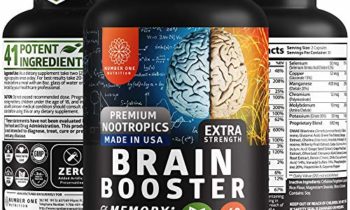Read more about the article N1 Nutrition Brain Supplement Nootropics Booster – Enhances Memory, Concentration, Focus & Clarity – Premium Brain Booster with DMAE, Bacopa Monnieri, Gingko Biloba and Cayenne Pepper (60 Veggie Caps)