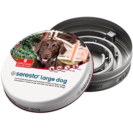 You are currently viewing Bayer Seresto Flea and Tick Collar for Large Dogs, 8 Month Protection