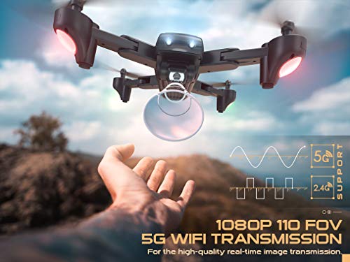 Read more about the article SNAPTAIN SP500 Foldable GPS FPV Drone with 1080P HD Camera Live Video for Beginners, RC Quadcopter with GPS Return Home, Follow Me, Gesture Control, Circle Fly, Auto Hover & 5G WiFi Transmission