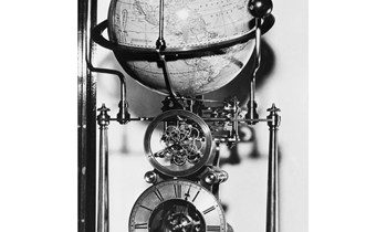 Read more about the article PVT/Superstock SAL2557642 American clock built in 1880 from the James Arthur Collection of Clocks and Watches  New York University -18 x 24- Poster Print