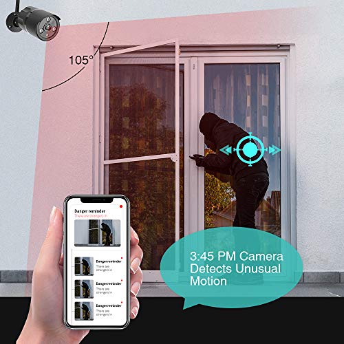 You are currently viewing Outdoor Camera, 1080P WiFi Outdoor Security Camera, FHD Night Vision, A.I. Motion Detection, Instant Alert via Phone, 2-Way Audio, Live Video Zooms Function, Cloud Storage/Micro SD Card