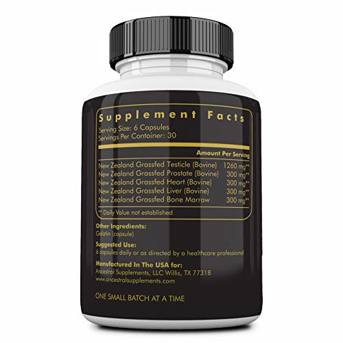 Read more about the article Mofo is Ancestral Supplements Male Optimization Formula W/ Organs (Mofo) — (180 Capsules)