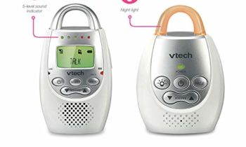 Read more about the article VTech DM221 Audio Baby Monitor with up to 1,000 ft of Range, Vibrating Sound-Alert, Talk Back Intercom & Night Light Loop, White/Silver