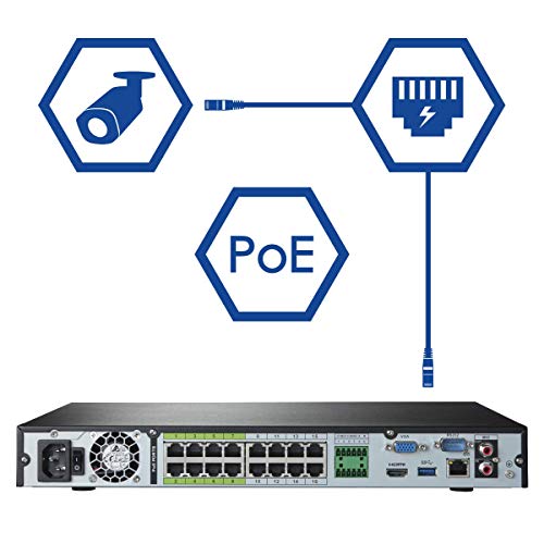 Read more about the article Lorex 4K Ultra HD 4TB 16-Channel IP Indoor / Outdoor Security Camera System | Network Video Recorder (NVR) With 9 Active Deterrence 4K (8MP) Cameras