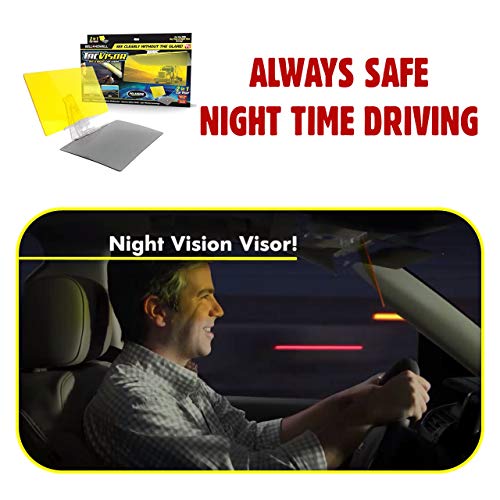 Read more about the article Bell Howell TACVISOR for Day and Night, Anti-Glare Car Visor, UV-Filtering/Protection As Seen On TV