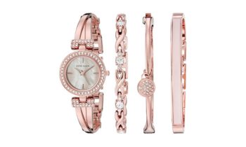Read more about the article Anne Klein Women’s AK2238RGST Bangle Watch and Bracelet Set Review & Ratings