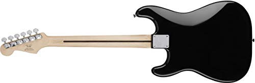 Read more about the article Squier by Fender Bullet Stratocaster Beginner Hard Tail Electric Guitar – HSS – Black