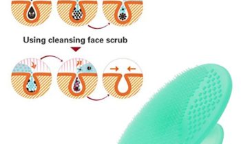 Read more about the article Face Scrubbers Exfoliating Facial Cleansing Brush-Soft Silicone Bristle-Remove Dead Skin Toxins-Improves Lymphatic Functions Exfoliates Stimulates Blood Circulation for Sensitive/Delicate/Dry Skin