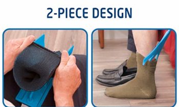 Read more about the article Allstar Innovations – Sock Slider – The Easy on, Easy off Sock Aid Kit & Shoe Horn | Pain Free No Bending, Stretching or Straining System that Packs up for Convenient Travel, As Seen on TV