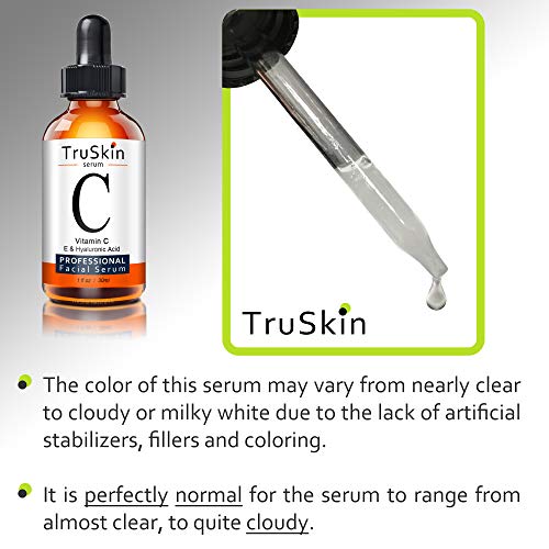You are currently viewing TruSkin Vitamin C Serum for Face, Topical Facial Serum with Hyaluronic Acid, Vitamin E, 1 fl oz