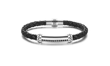 Read more about the article Carleen Freedom 925 Sterling Silver Mens Leather Bracelet Review