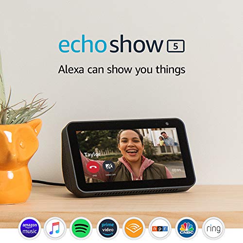 Read more about the article Echo Show 5 — Smart display with Alexa – stay connected with video calling – Charcoal