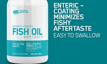 Read more about the article Optimum Nutrition Omega 3 Fish Oil, 300MG, Brain Support Supplement, 200 Softgels (Packaging May Vary)