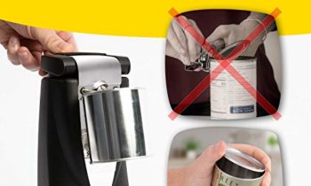 Read more about the article Original Safety Can Express As Seen On TV by BulbHead Easy One-Touch Operation Effortless Electric Can Opener Leaves Smooth Edges Works On All Types of Cans Lids Fit Back In Place for Storage