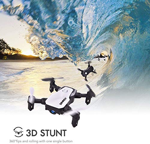 You are currently viewing SIMREX X300C Mini Drone RC Quadcopter Foldable Altitude Hold Headless RTF 360 Degree FPV Video WiFi 720P HD Camera 6-Axis Gyro 4CH 2.4Ghz Remote Control Super Easy Fly for Training White