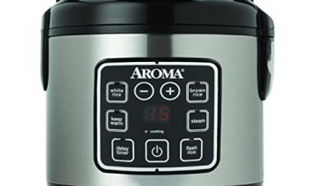Read more about the article Aroma Housewares ARC-914SBD 8-Cup (Cooked) Digital Cool-Touch Rice Cooker and Food Steamer with Stainless Steel Exterior, Silver