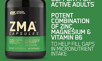 Read more about the article Optimum Nutrition ZMA, Zinc for Immune Support, Muscle Recovery and Endurance Supplement for Men and Women, Zinc and Magnesium Supplement, 180 Count (Packaging May Vary)
