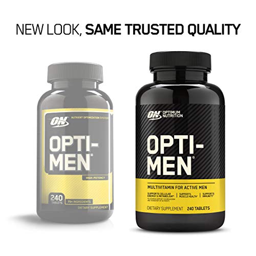 Read more about the article Optimum Nutrition Opti-Men, Vitamin C, Zinc and Vitamin D, E, B12 for Immune Support Mens Daily Multivitamin Supplement, 240 Count (Packaging May Vary)
