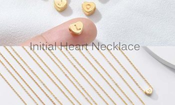 Read more about the article Tiny Gold Initial Heart Necklace-14K Gold Filled Handmade Dainty Personalized Letter Heart Choker Necklace Gift for Women Kids Child Necklace Jewelry Letter K