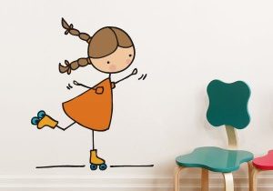Read more about the article ADzif P0504AJV5 Rollersk8er Wall Decal