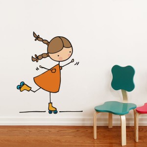 Read more about the article ADzif P0504AJV5 Rollersk8er Wall Decal