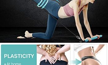 Read more about the article Pilates Bar with Adjustable Resistance Bands for Women and Men,Maloow Protable Home Gym Workout Equipment,Perfect Stretched Fusion Exercise Bar and Bands for Toning Muscle,Leg,Butt and Full Body(Teal)