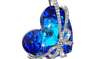 Read more about the article Qianse Heart of the Ocean Bowtie Pendant Necklace Review & Ratings