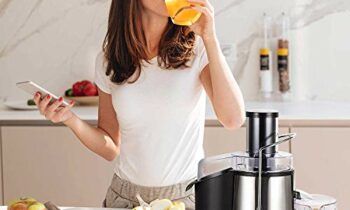 Read more about the article Mueller Austria Juicer Ultra Power, Easy Clean Extractor Press Centrifugal Juicing Machine, Wide 3″ Feed Chute for Whole Fruit Vegetable, Anti-drip, High Quality, Large, Silver