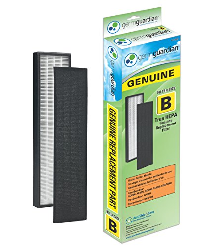 You are currently viewing GermGuardian FLT4825 GENUINE True HEPA Replacement Filter B for AC4300/AC4800/4900 Series Air Purifiers