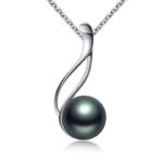 Tahitian Cultured Black Pearl Pendant Necklace