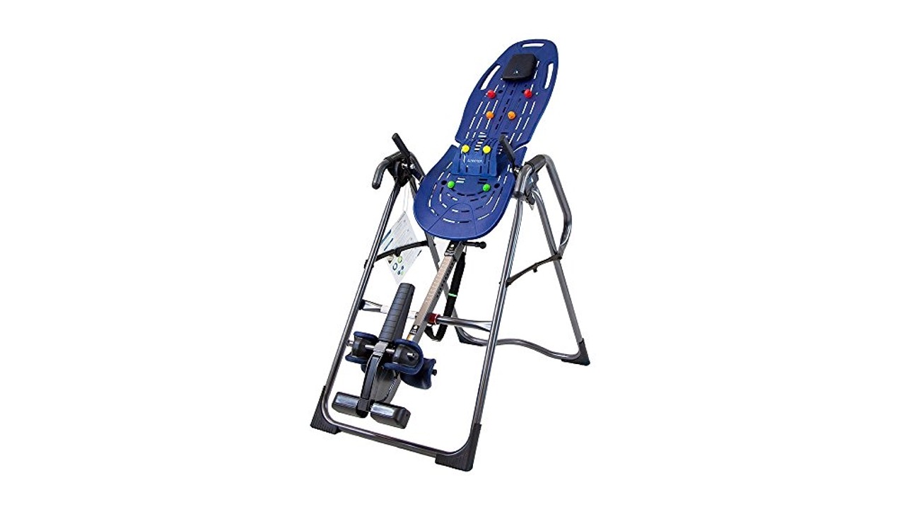 Teeter FitSpine X3 Inversion Table, Deluxe Easy-to-Reach Ankle Lock, Back P...