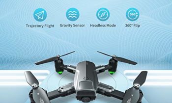 Read more about the article Dragon Touch DF01 Foldable Drone with Camera for Adults, WiFi FPV Drone with 120° Wide-Angle 1080P HD Camera RC Quadcopter with Gravity Sensor, Altitude Hold, Headless Mode, One Key Take Off/Landing