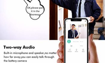 Read more about the article Wireless Rechargeable Battery Powered WiFi Camera, Home Security Camera, Night Vision, Indoor/Outdoor, 1080P Video with Motion Detection, 2-Way Audio, Waterproof, compatible with Cloud Storage/SD Slot
