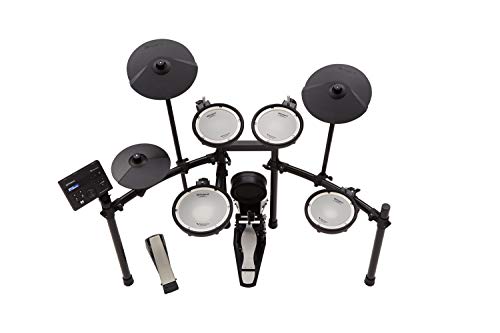 Read more about the article Roland TD-07KV Electronic V-Drums Kit – Legendary Dual-Ply All Mesh Head kit with superior expression and playability – Bluetooth Audio & MIDI – USB for recording audio and MIDI data – 40 FREE Melodic