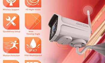 Read more about the article Outdoor Security Camera, 1080P WiFi Camera Surveillance Cameras, IP Camera with Two-Way Audio, IP66 Waterproof, Night Vision, Motion Detection, Activity Alert, Deterrent Alarm – iOS, Android