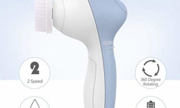 Read more about the article Facial Cleansing Brush [Newest 2020], PIXNOR Waterproof Face Spin Brush with 7 Brush Heads for Deep Cleansing, Gentle Exfoliating, Removing Blackhead, Massaging