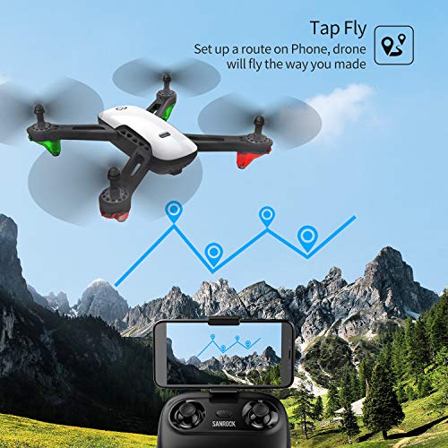 You are currently viewing SANROCK U52 Drones for Kids and Adults with 720P HD Camera, WiFi Live Video FPV Drone, RC Quadcopter for Beginners, Gravity Sensor, Headless Mode, Altitude Hold, Route Made, 3D Flip, One Button Return
