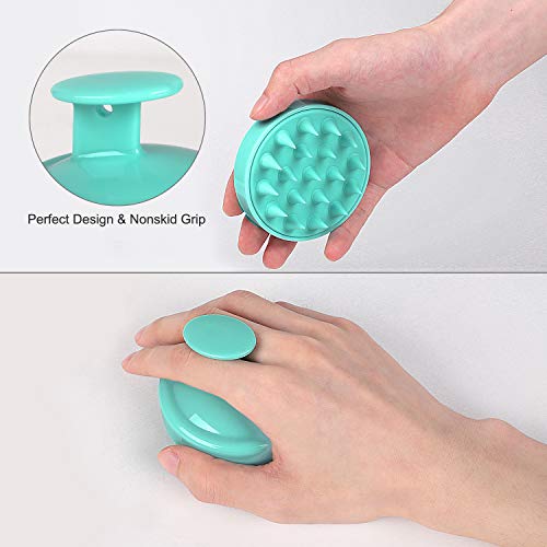 You are currently viewing Hair Shampoo Brush, Heeta Scalp Care Hair Brush with Soft Silicone Scalp Massager (Green)