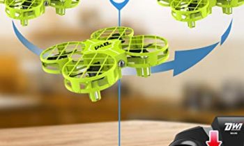 Read more about the article Dwi Dowellin Mini Drone for Kids Crash Proof One Key Take Off Landing Spin Flips RC Small Drones for Beginners Boys and Girls Adults Nano Quadcopter Flying Toys, Green