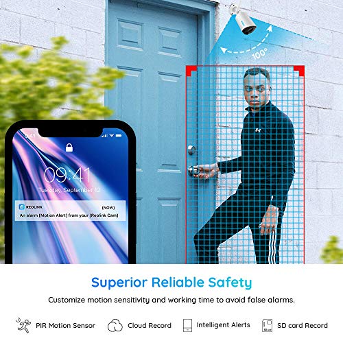 You are currently viewing Outdoor Wireless Camera Rechargeable Battery Solar Capable Cloud Storage 1080P Home Security (Reolink Argus Eco-2 Pack)