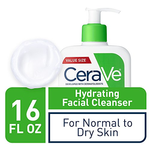 You are currently viewing CeraVe Hydrating Facial Cleanser | Moisturizing Non-Foaming Face Wash with Hyaluronic Acid, Ceramides & Glycerin Exclusive, Unscented, 16 Fl Oz