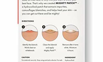 Read more about the article Mighty Patch Original – Hydrocolloid Acne Pimple Patch Spot Treatment (36 count) for Face, Vegan, Cruelty-Free…
